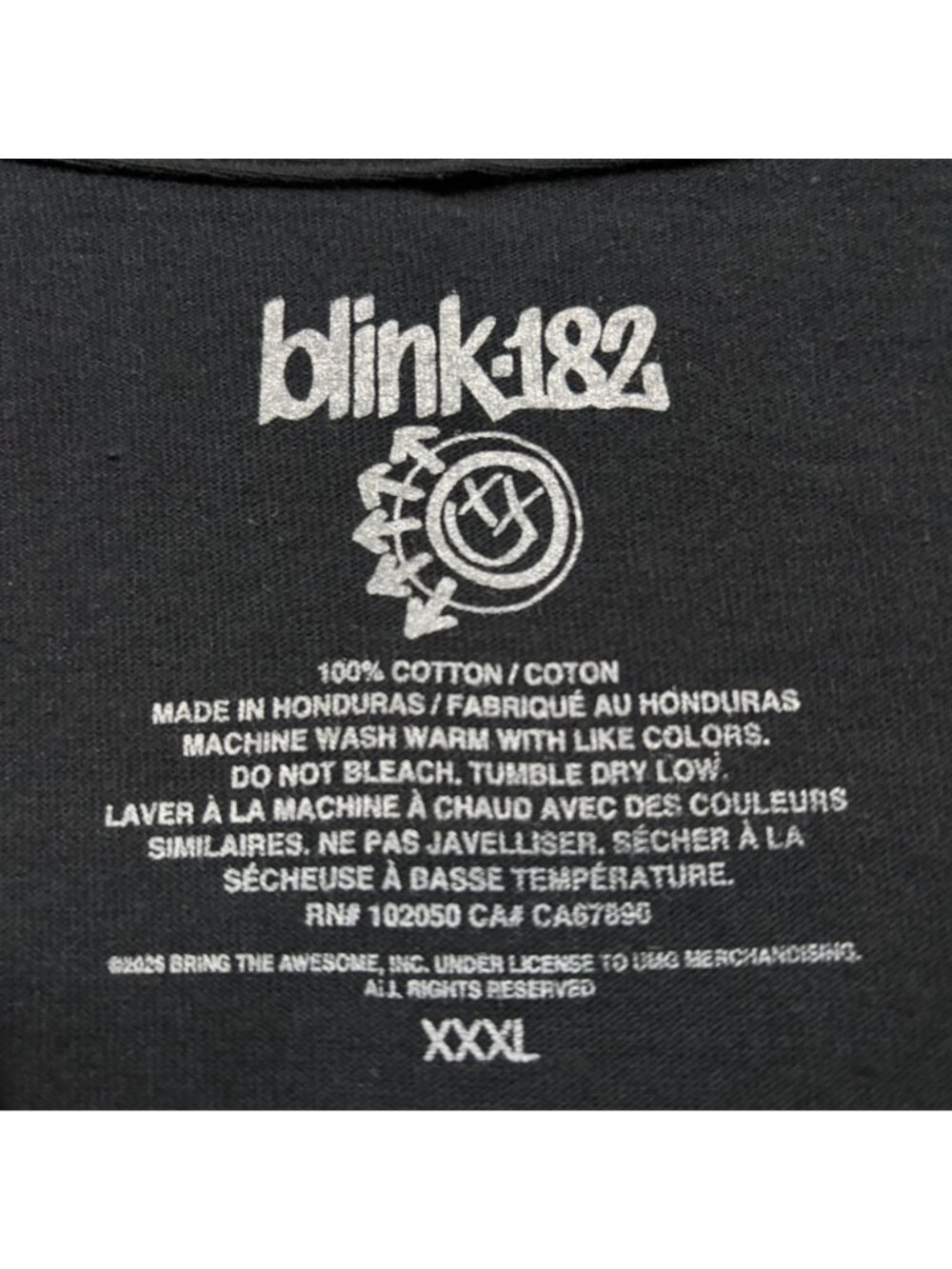 Blink-182 Self Titled Graphic T-Shirt Size Xxxl - image 4